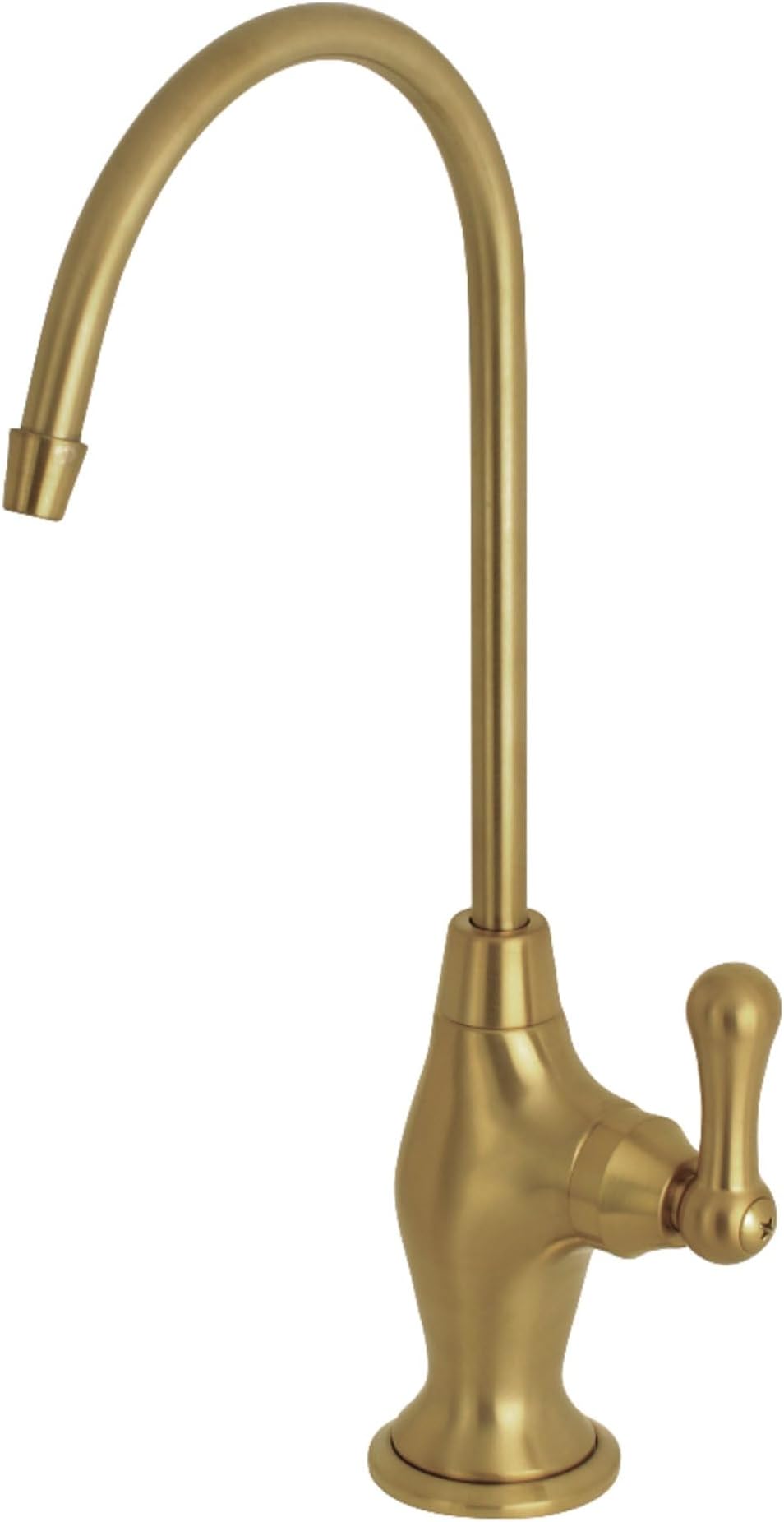 Kingston Brass KS3197AL 1/4 Turn Water Filtration Faucet, Brushed Brass