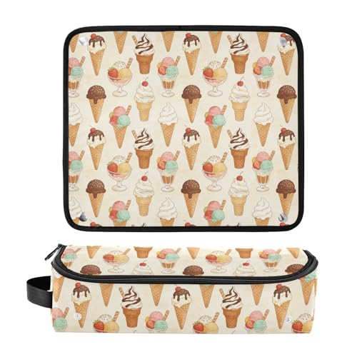 Organizador 2 en 1 con tapete resistente al calor para herramientas de cabello miniatura 3