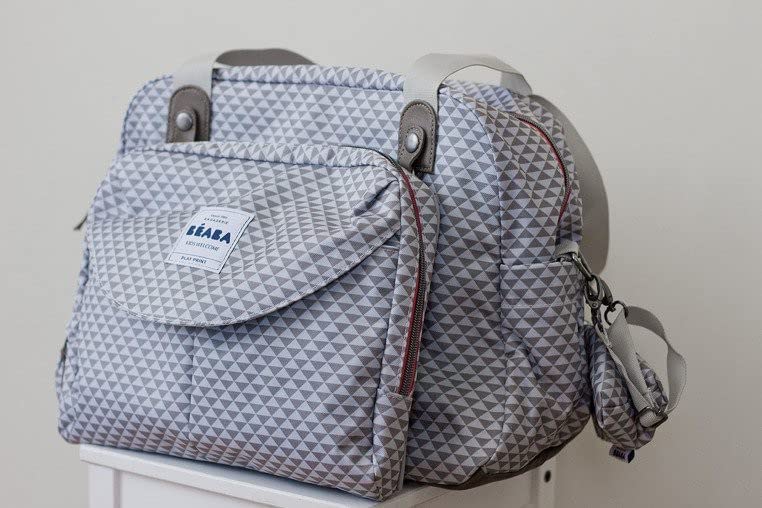 BÉABA Geneva Diaper Bag in Sage | Over The Moon