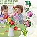 Flowers Bouquet Building Set, 680Pcs Tulip & Rose Bouquet Building Blocks, Home Office Decor, Valentine's Day, Mother's Day, Birthday Gift for Adults & Kids 6+