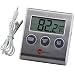 Easy to Read: Refrigerator Freezer Thermometer Alarm, High & Low Temperature Alarms Settings