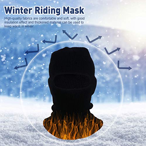 ABOOFAN Capa de Esqui Balaclava Capa de Rosto de Esqui à Prova de Vento de Malha Balaclava Capa de F