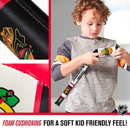 Image of Franklin Sports NHL Team Mini Soft Hockey Stick Set - NHL Team Soft Foam Mini Hockey Stick and Ball - Great Toy for Kids