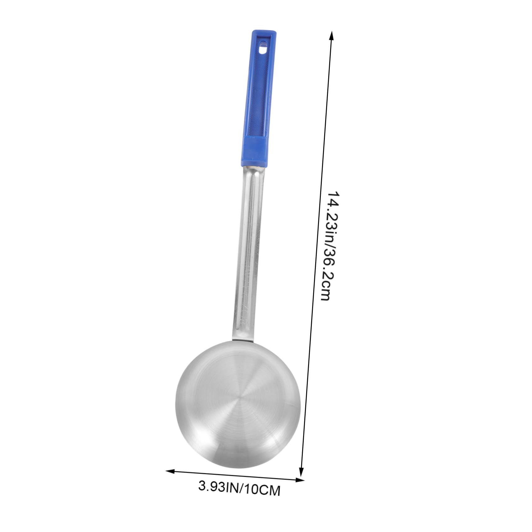 COLLBATH 8Ounce Pizza Sauce Serving Scoop Stainless Steel Portion Control Ladle for Sauces Dressings and Gravy Kitchen Utensil for Precision Serving and Easy Spreading