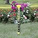 Taylor 2708 Jumbo JR Rain Gauge, Measure and Monitor Precipitation, Easy to Read for Backyard, Patio, Garden, and Lawn, 5-inch, Yellow