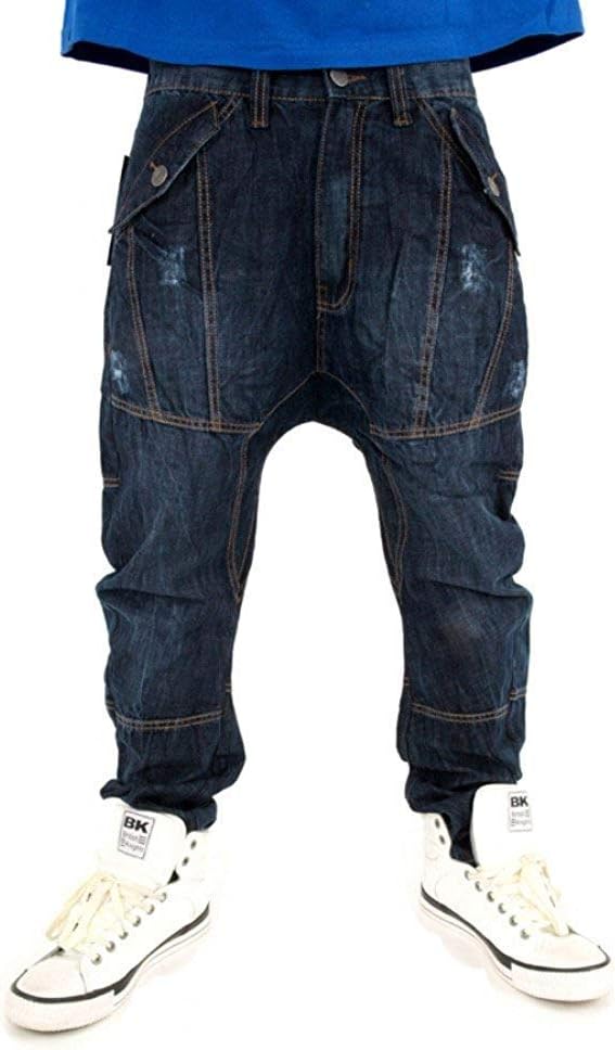 Streetwear Premium Extra Drop Crotch Carrot Jeans