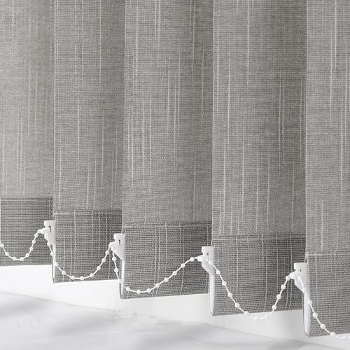 XINGWANGG Persianas Verticales Blackout,Cortina Lamas Verticales,Cortina de Protección Solar y Privacidad para Balcón Puertas Ventanas,Tamaños y Colores Personalizables,Ancho x Alto (150cm x 200cm)