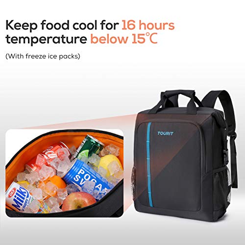 Tourit 42 Cans Backpack Cooler Leakproof Large Capacity Insulated Backpack #TOP4