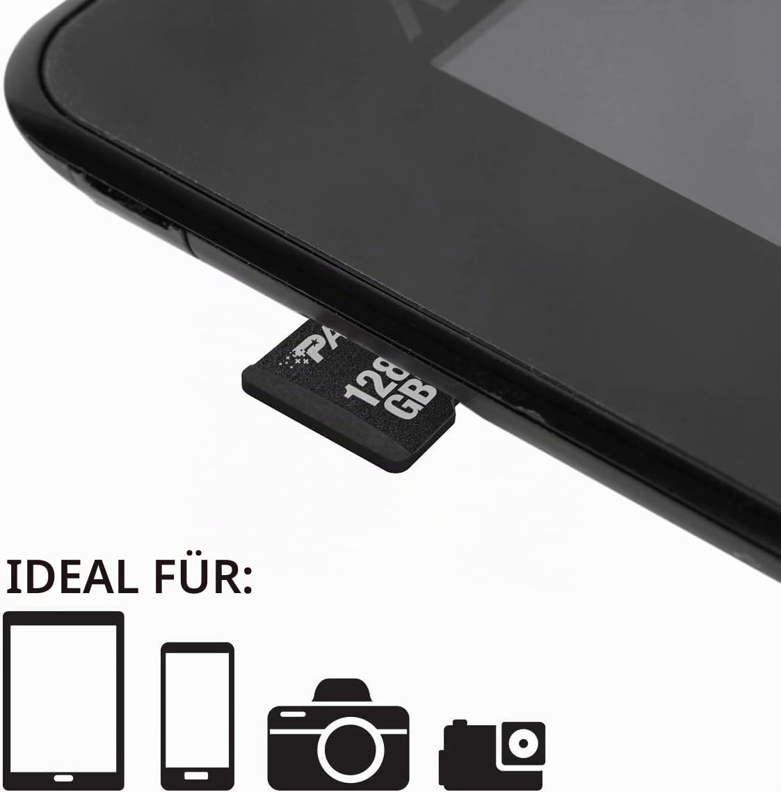 LX Series Micro SD Flash Speicherkarte 128GB - Packung mit 5 Stück