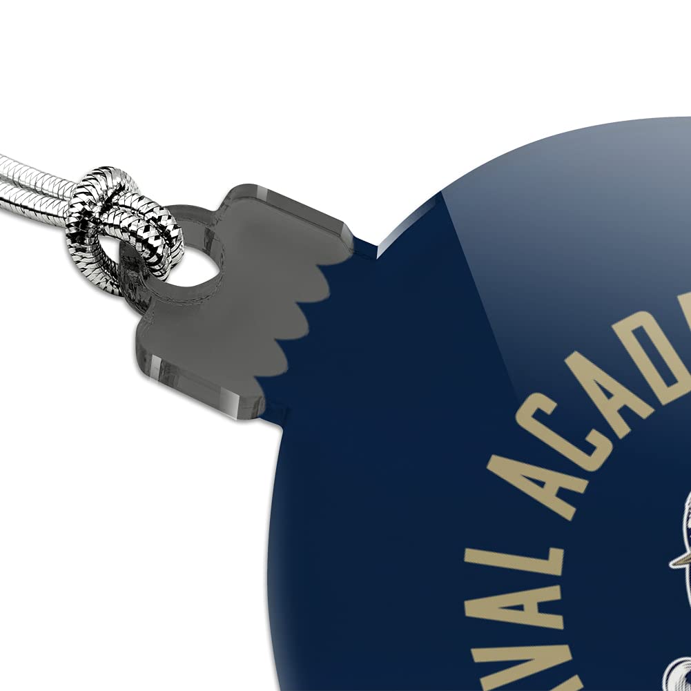 GRAPHICS & MORE US Naval Academy Midshipmen Acrylic Christmas Tree Holiday Ornament