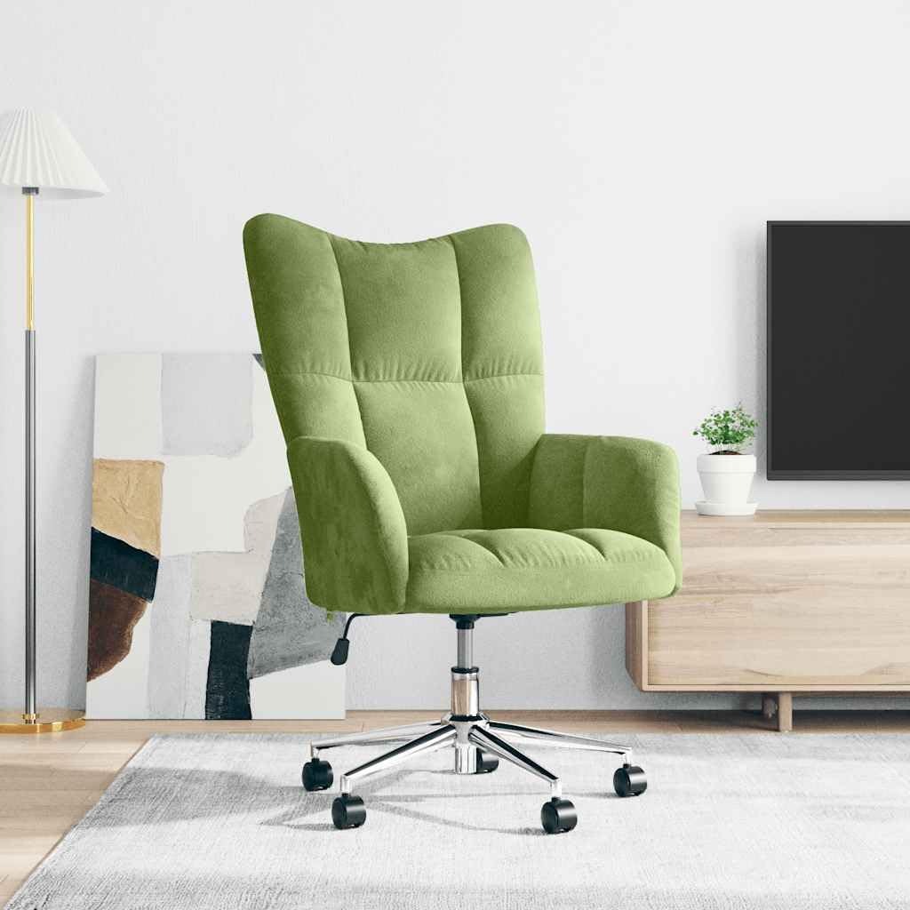 VidaXL Relaxsessel Mit Rollen - Höhenverstellbar, Drehbar, Samtbezug, In 11 Farben