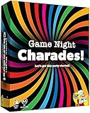 Game Night Charades - Party Game With 1120 Charades in 5 Categories - Great for Family & Friends!