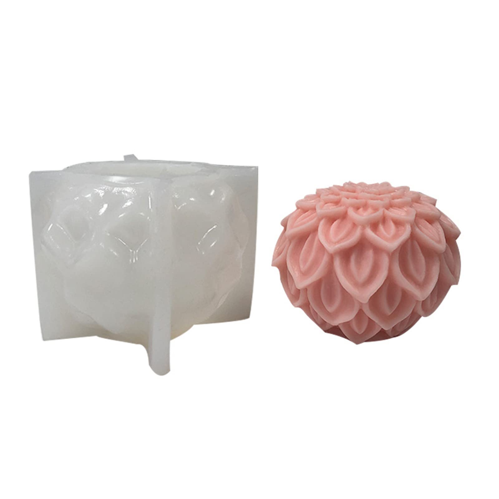 Kalttoy Ball Molds Silicone Mold for Making Resin Cake Decorating Tool Home Decorations Gypsum Mold Tool