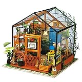 Robotime Miniatur Puppenhaus Kit DIY Holz Haus (Cathy's Flower House)