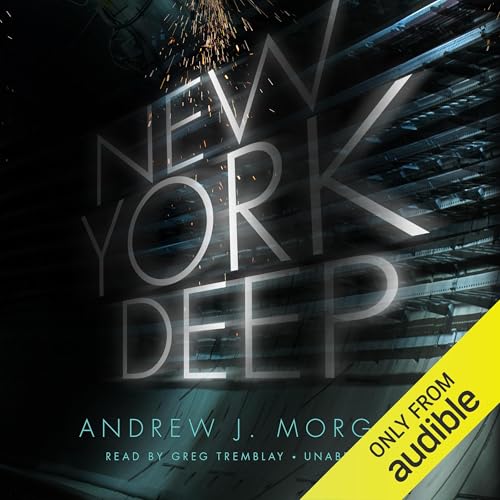 New York Deep Audiolibro Por Andrew J. Morgan arte de portada