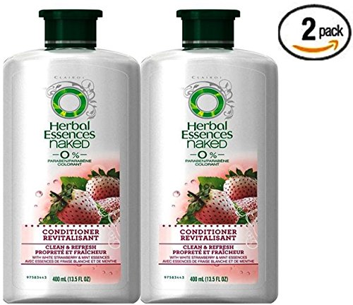 Herbal Essences Naked Clean and Refresh Conditioner, 13.5 Fluid Ounce (Pack of 2) Herbal Essences