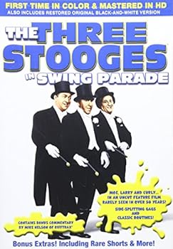Swing Parade starring The Three Stooges - In COLOR! Also Includes the Original Black-and-White Version which has been Beautifully Restored and Enhanced!