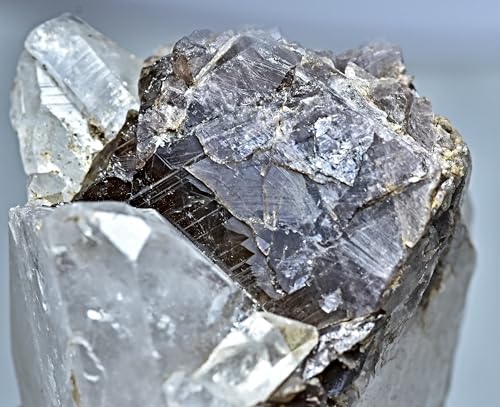 131 Gram Rare Axinite Crystal On Quartz...