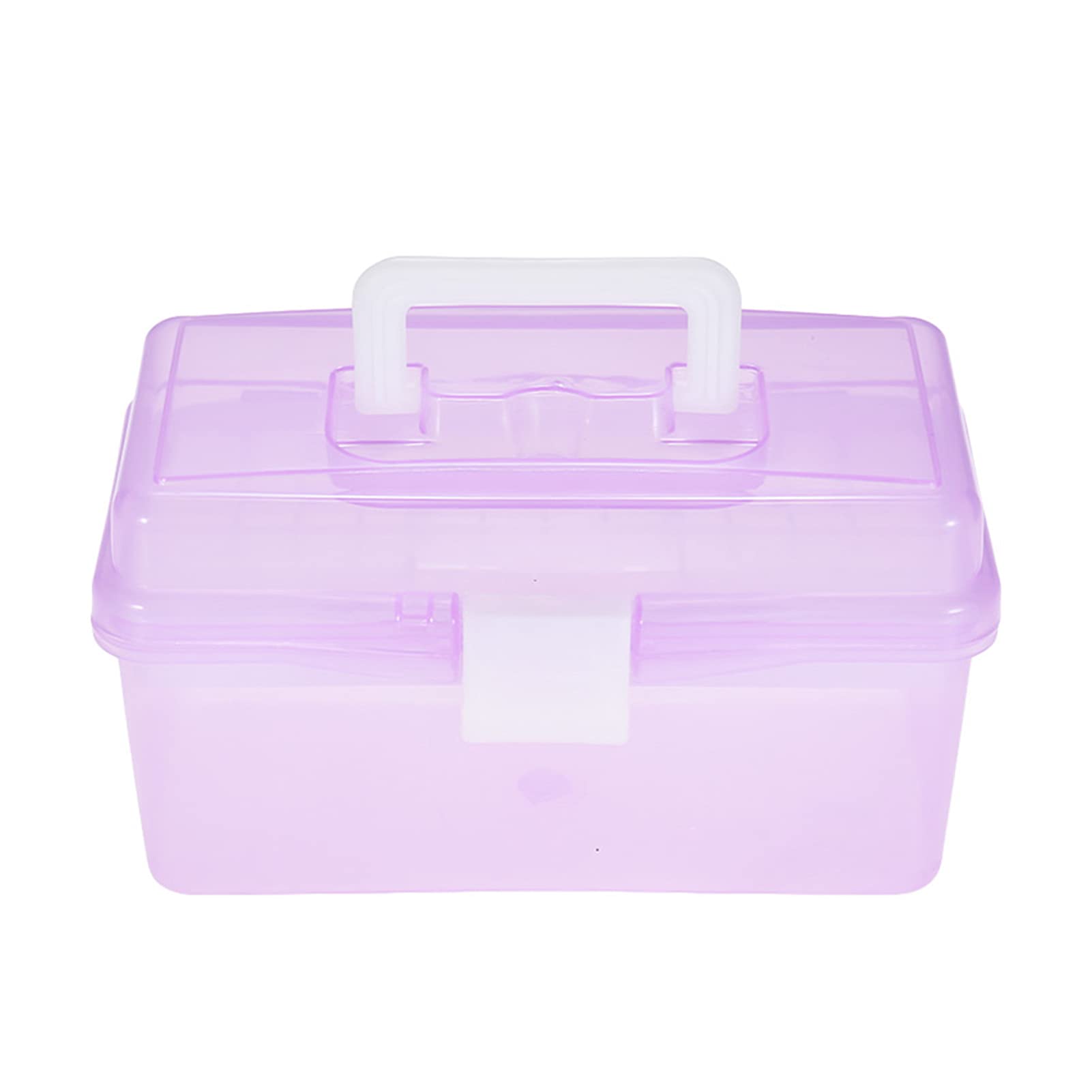 PooweClear Art Storage Box Watercolor ting Supplies Multipurpose Case Portable for Artists Students-POOWE