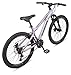 Mongoose Grafton Mountain Bike, 24 Inch Bike for Youth and Adults, 21 Speed, Aluminum Frame, Knobby Mountain Tires, Suspension Fork, Trigger Shifters, Mechanical Disc Brakes, for Boys and Girls