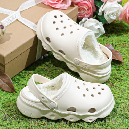 Image of Girls' Clogs for Toddlers & Kids Lightweight Garden Shoes Breathable Slip-on Slides Sandals Slippers Children's Beach Water Shoes