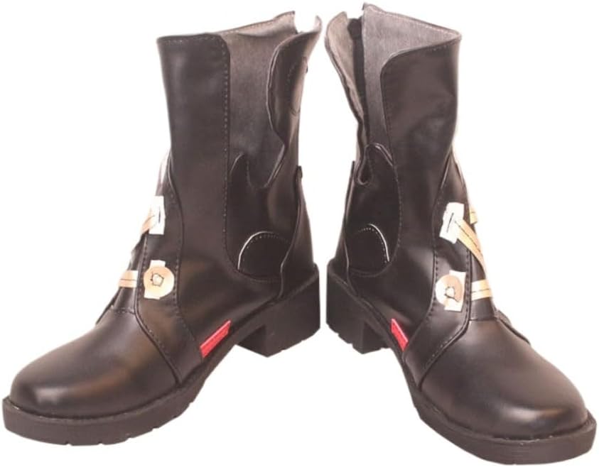 Shu Cosplay Shoes for Game Arknights Women Men Shoes Halloween Short Boots