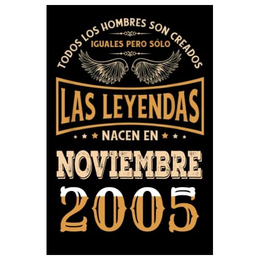 Regalo de 17 Cumpleaños Para Hombre : Las Leyendas Nacen en Noviembre 2005: Regalos de Cumpleaños Vintage Para El Marido Hermano Papá Amigos, Cumplir ... en Noviembre de 2005, Cuaderno de Cumpleaños.