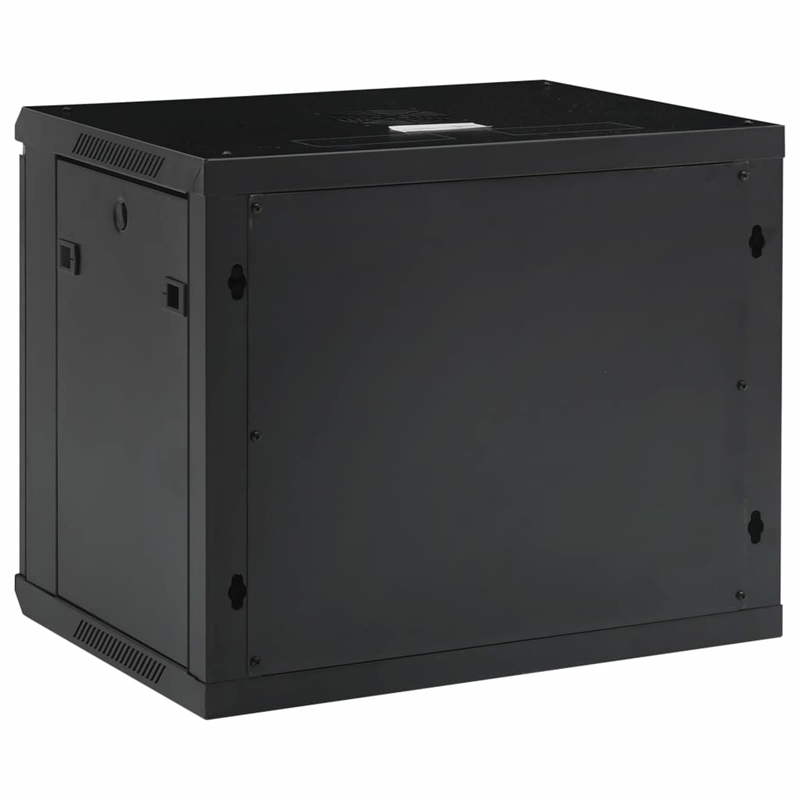 Tidyard Coffret de Réseau Mural 9U 19" Rack Serveur Armoire Réseau, Armoire de Stockage Armoire de Réseau IP20 600x450x510 mm