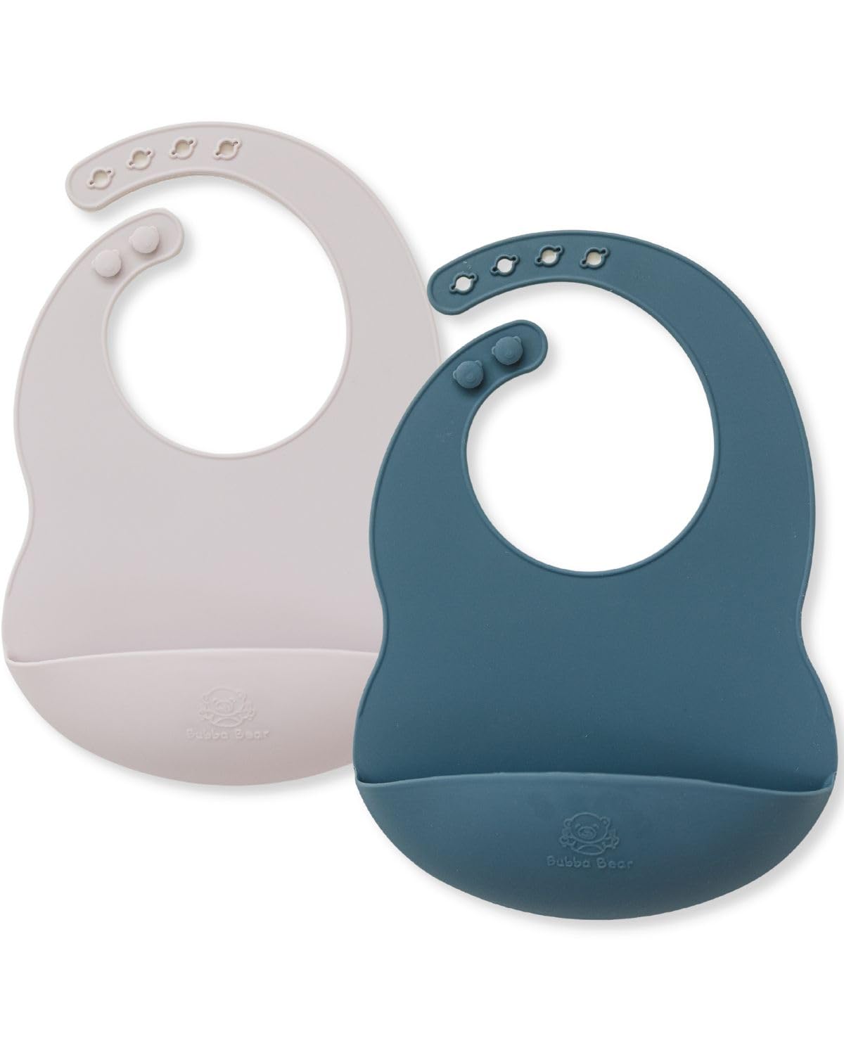 Bubba Bear Silicone Baby Bib Set for Weaning
