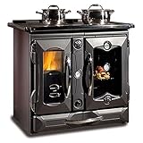 telaio in ghisa vetrificata Cucina a legna La Nordica Termosuprema Dsa nera [LA NORDICA]