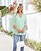 Bebonnie Plus Size Floral Chiffon Blouses: Women's Spring Fashion 2025 Trends - Multi Green XXL