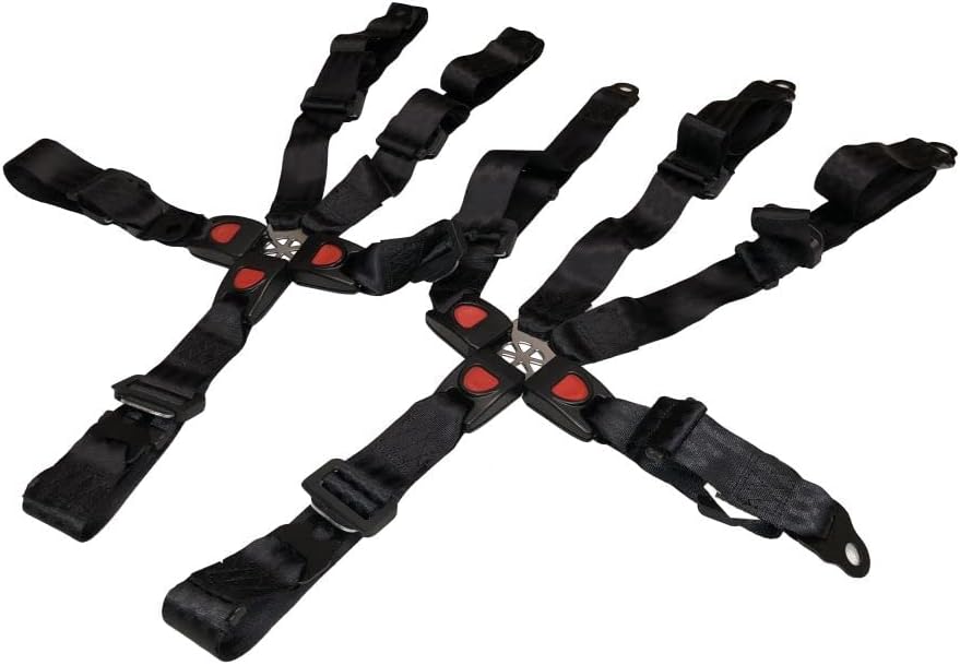 Replacement 5-Point Belt Assembly Safety Harness for Trailmaster 150 vehicles and Hammerhead Go Karts - 6.000.354