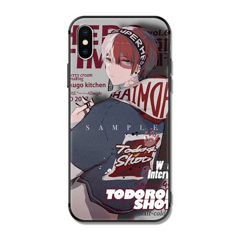 Amazon.co.jp: 僕のヒーローアカデミア 爆豪勝己 轟焦凍 スマホケース