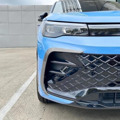 Spoiler avant aspect carbone et cache-aération Tiguan MK3 2024+ - 4