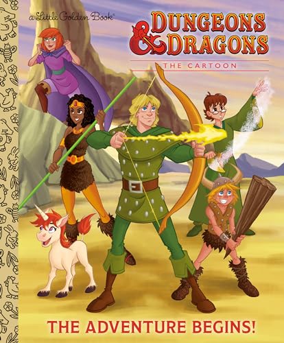 Image of The Adventure Begins! (Dungeons & Dragons) (Little Golden Book)