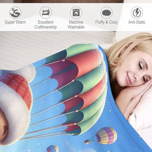 Couverture en Lit Douce pour Soirée Cocooning | Plaid Ours 150x200cm - 4