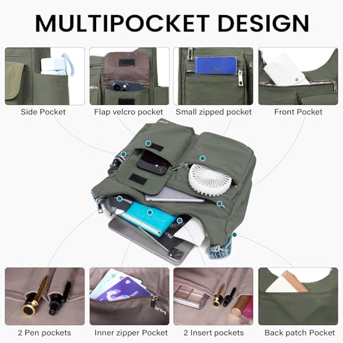 CLUCI Anti-Theft Crossbody Bag