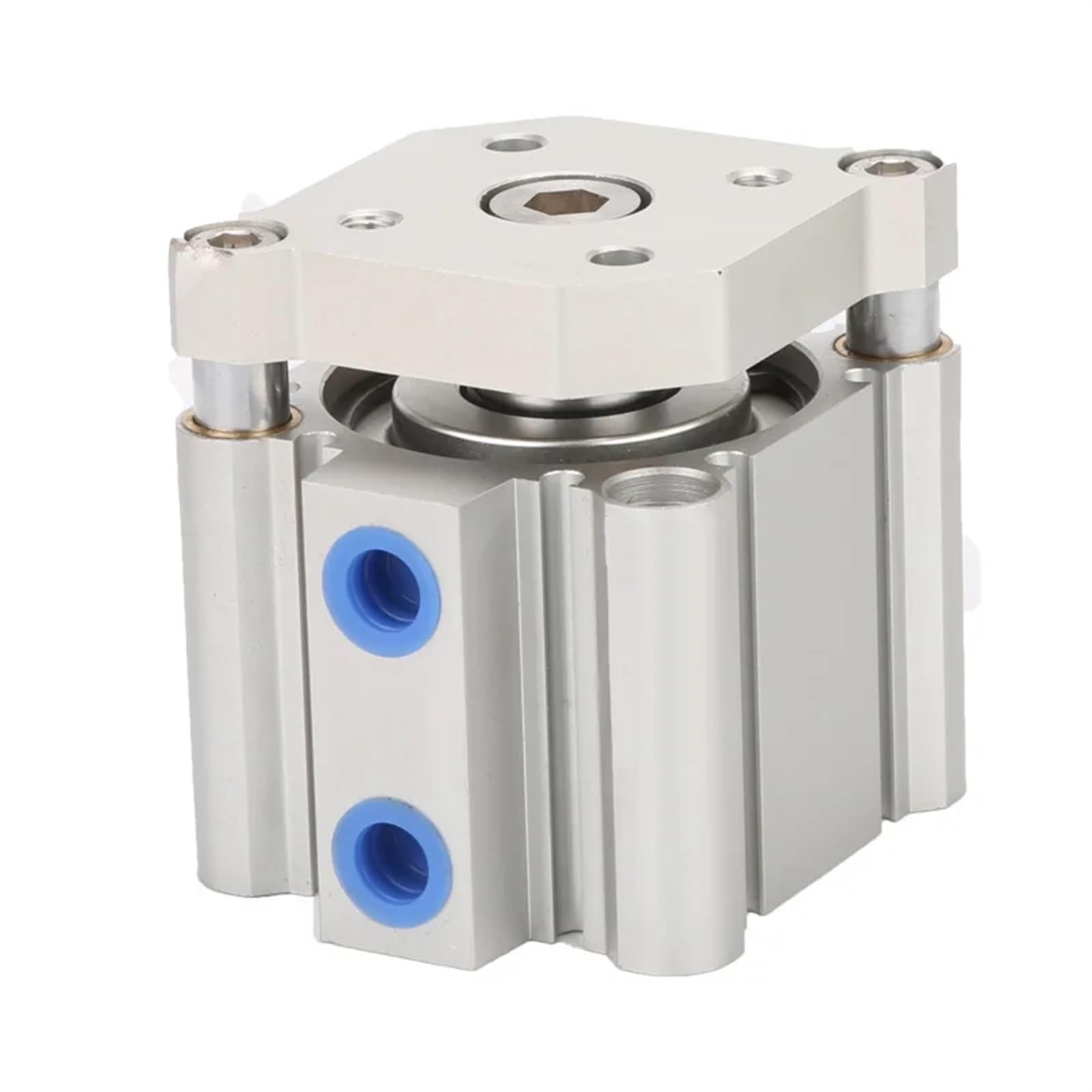 Cilindro neumático compacto CQM CQMB32 CQMB40, carrera de guía de varilla, 5-50 mm, doble efecto, efecto simple, 1 unidad(40mm,CQMB40)