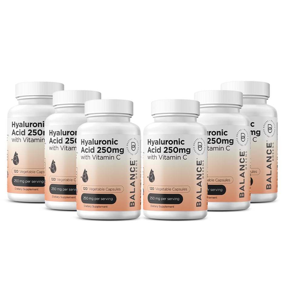 Balancebreens Hyaluronic Acid Supplements 250mg, 120 Vegan Capsules — Amazon image 10