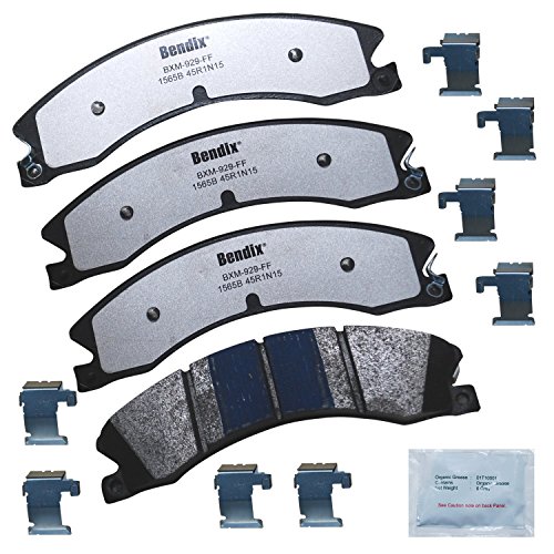 Image of Bendix Fleet Metlok MKD1565BFM Brake Pads for Select Models Chevrolet Express 3500 4500 4500 2500 2500 HD 3500 3500 3500 HD 3500 HD Savana 3500 4500 2500 HD 3500 HD