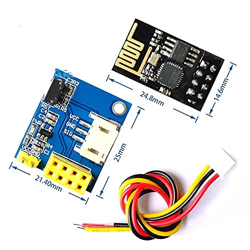 Módulo Controlador LED RGB WS2812 16 Bit ESP-01 miniatura 3