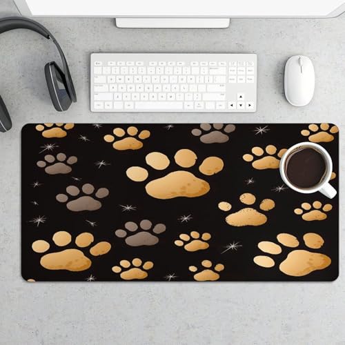 Mousepad protector de escritorio grande de goma 30x60 cm miniatura 5