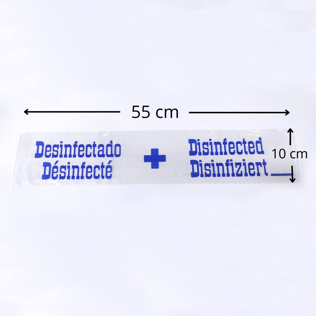 Paquet de 1000 bandes sanitaires circulaires pour WC