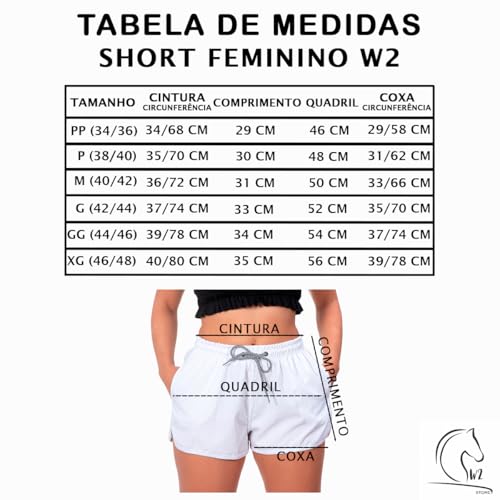 Short Feminino Academia Tactel Básico com Bolsos Laterais Uso Casual ou Treino Soltinho Secagem Rápi