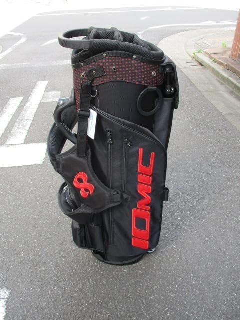 イオミック スタンドキャディーバッグ 2023 レッド イオミックスタンド