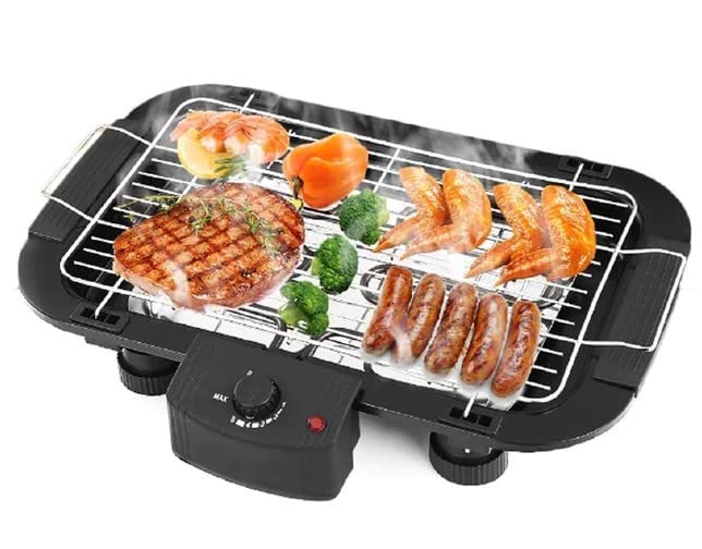 Barbeque Grill Set for Home Electric Kitchen Indoor BBQ Smoked Chicken