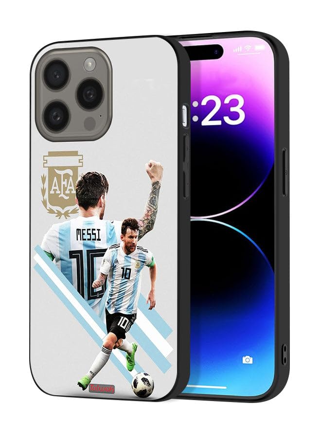 Tolwak Apple iPhone 15 Pro Max Protective Case Cover Leo Messi Art Multicolor 70240104184
