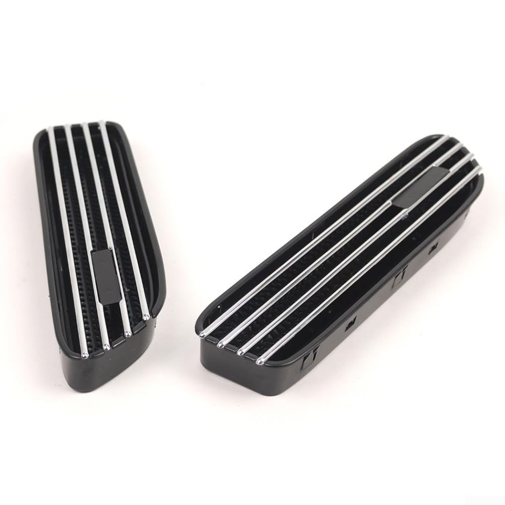 2 rejillas laterales de ventilación para guardabarros de coche, para BMW E46 para M3 2001-2006, 27,7 x 7,5 x 3,2 cm