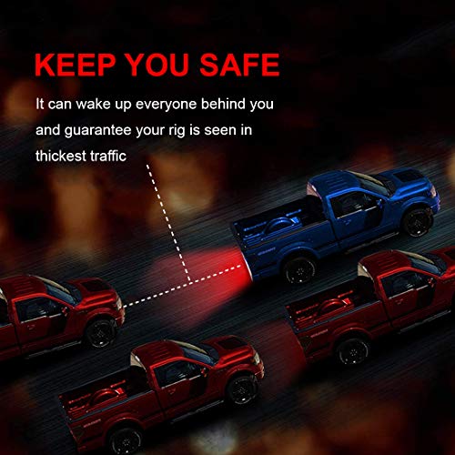LncBoc Tailgate Light Bar 60 Inches Side Bed Light Strip 3528-450Led Waterproof Ip67 5-Function Brake, Running, Hazard and Turn Signal Light&Scanning Functions for Pickup Trailer Car Towing Vehicle
