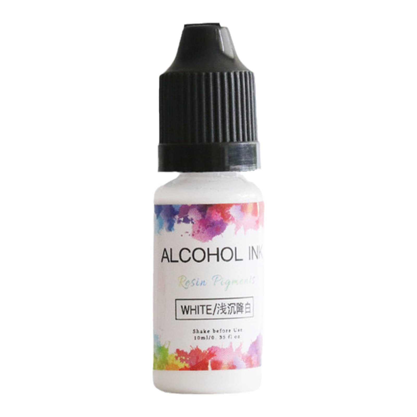 Diarypiece Light White 1 Vibrant Colors Diffusion Pigment Colorant High Concentrated Alcohol-Based Ink Concentrated Epoxy Resin Paint Colour Dye